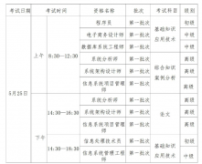 2024上半年辽宁软考考试批次时间安排通知